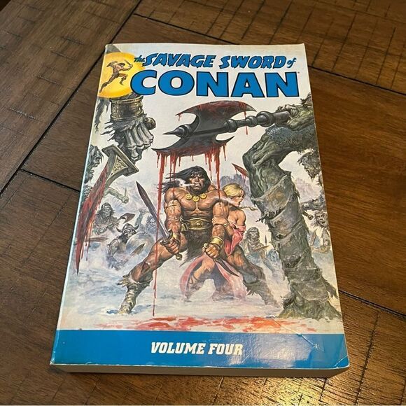 DARK HORSE/MARVEL SAVAGE‎ SWORD OF CONAN VOL 4 Graphic Novel - Picture 1 of 4